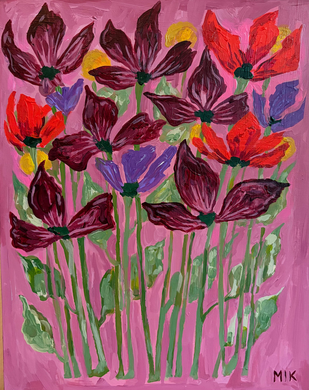 “SPRING FLORALS”- MIKKI ITZIGSOHN