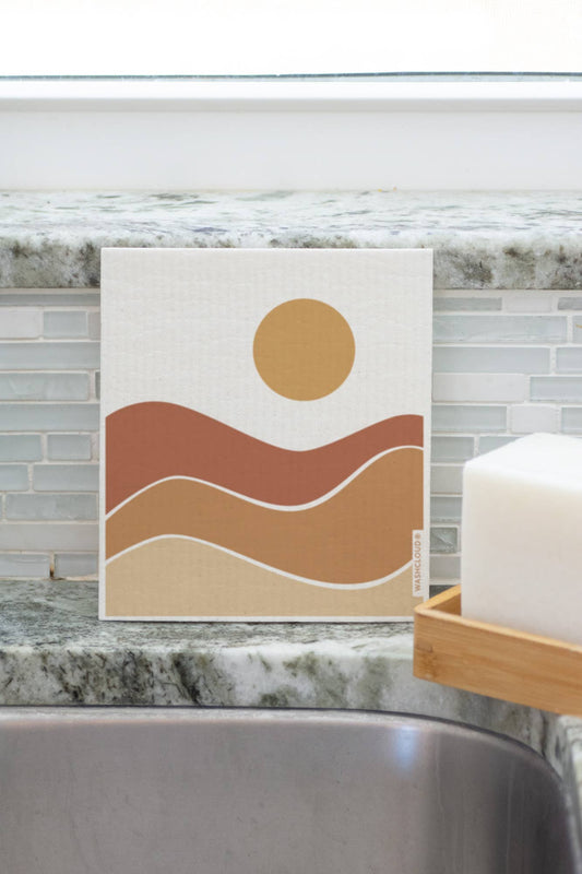 WASHCLOUD® DESERT DUNE™ Swedish Dish Cloth - No Tox Life