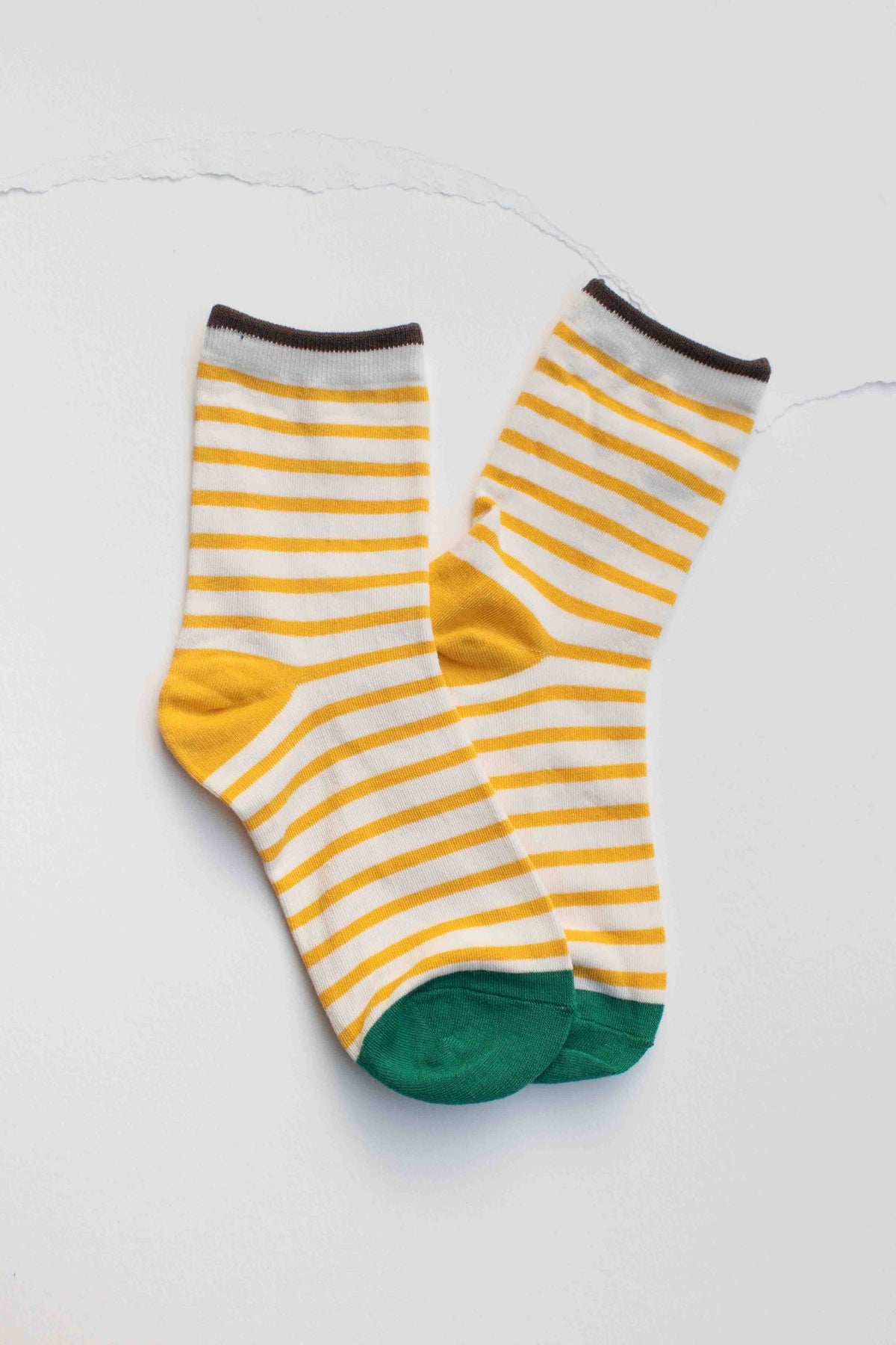 Classic Stripe Cotton Socks - Tiepology