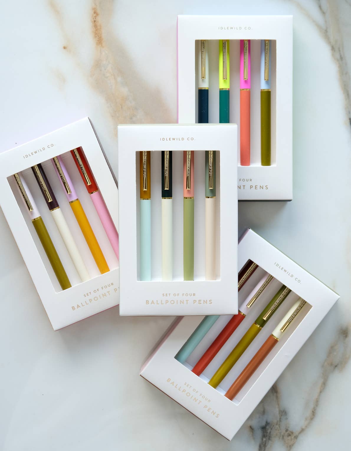 City Pallet Pens, Set of Four | MEXICO CITY | Idlewild Co.