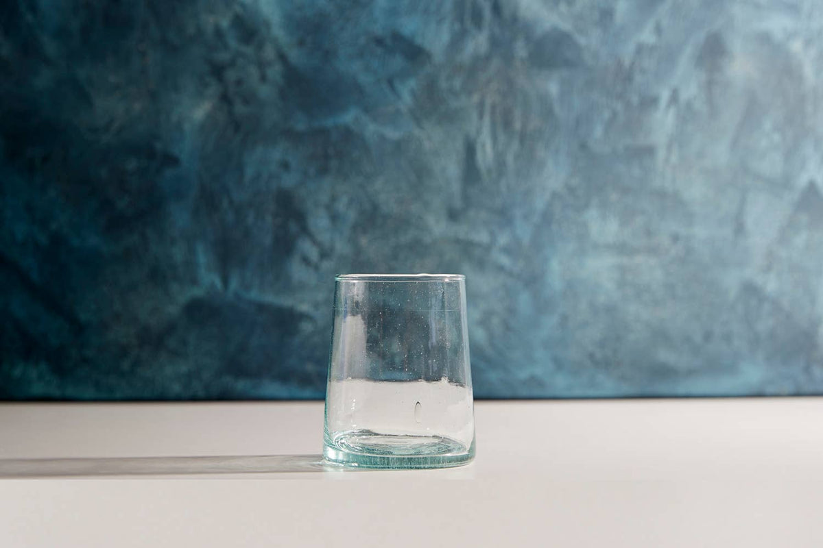 Clear Moroccan Cone Glassware Small | Verve Culture