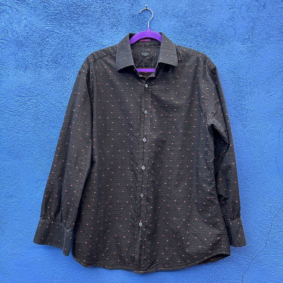paul smith london men's button down shirt