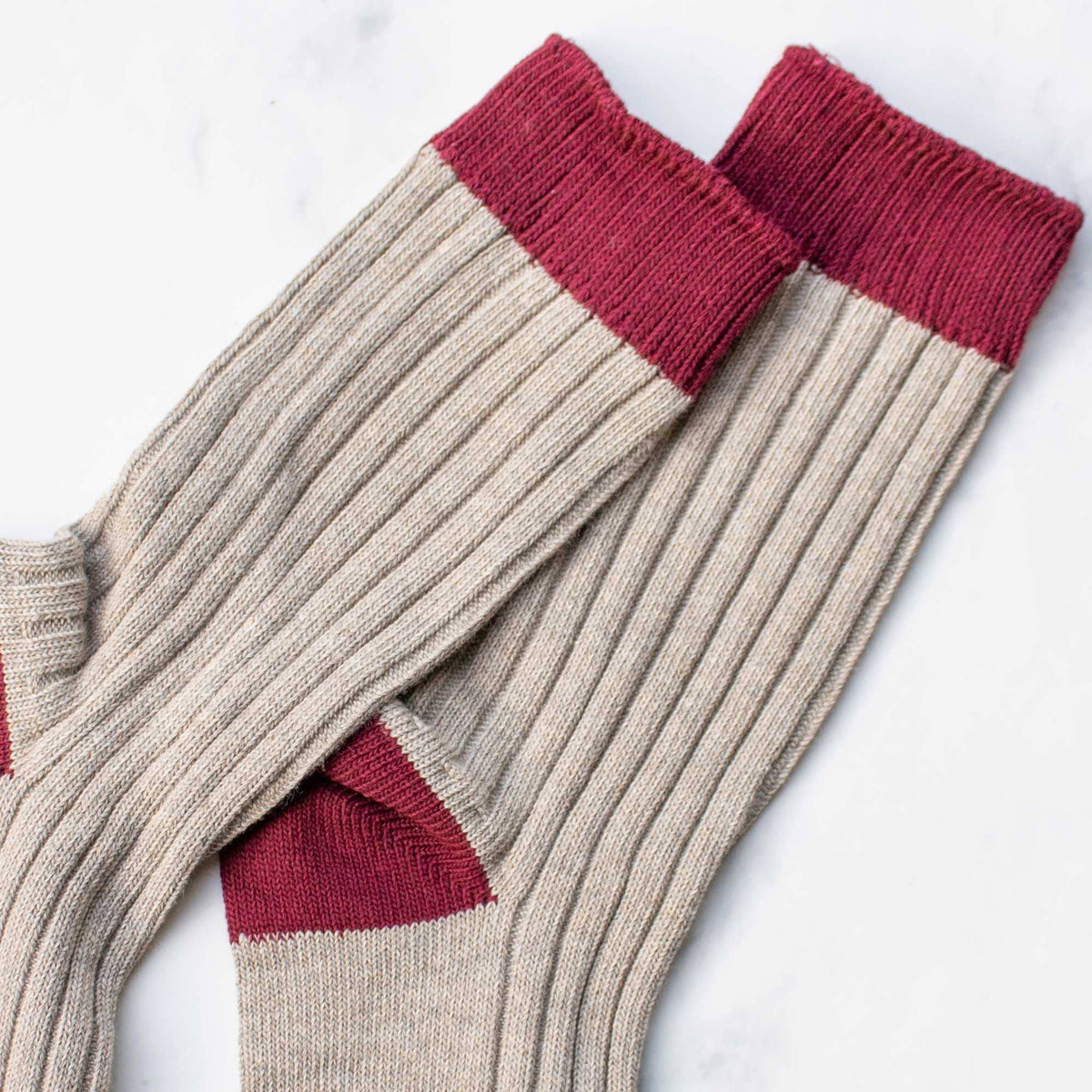 Tiepology | Women's 2 Tone Jacquard Casual Socks