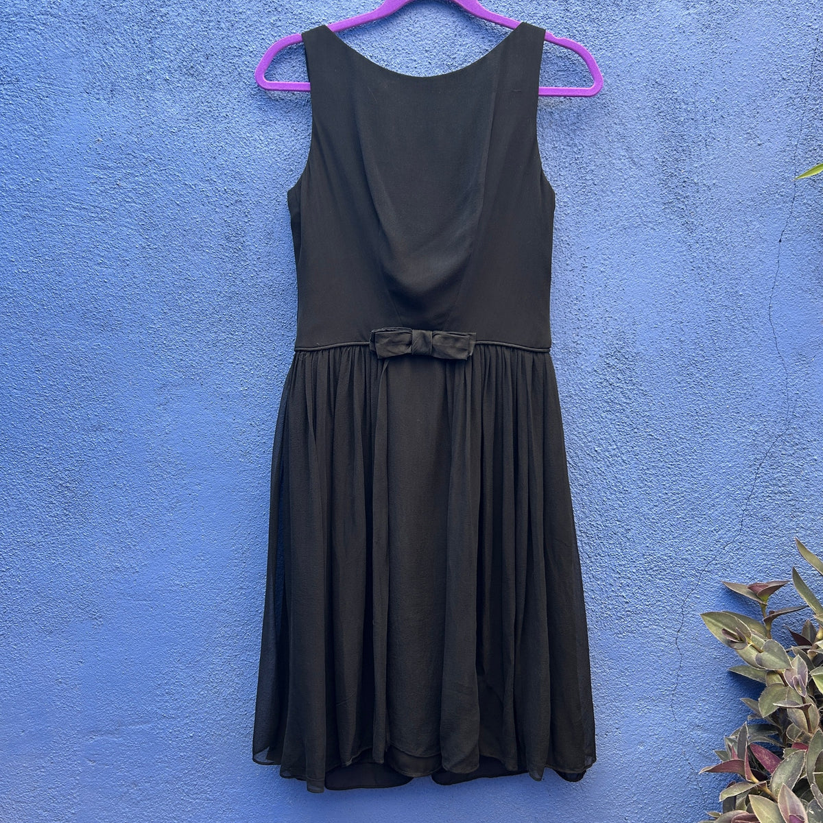 an original milly of new york vintage black cocktail dress