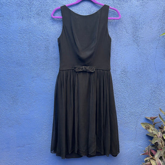 an original milly of new york vintage black cocktail dress