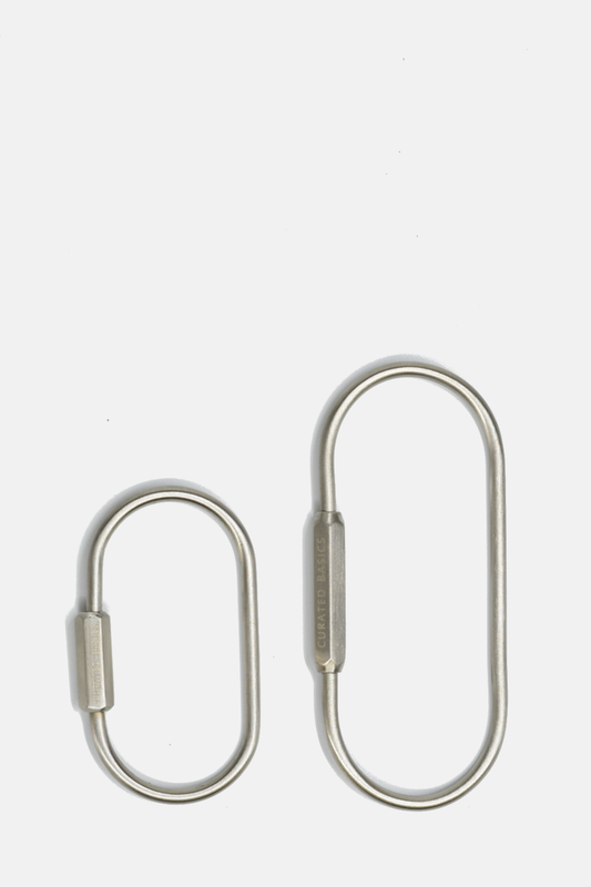 Curated Basics | O-Shape Keyring