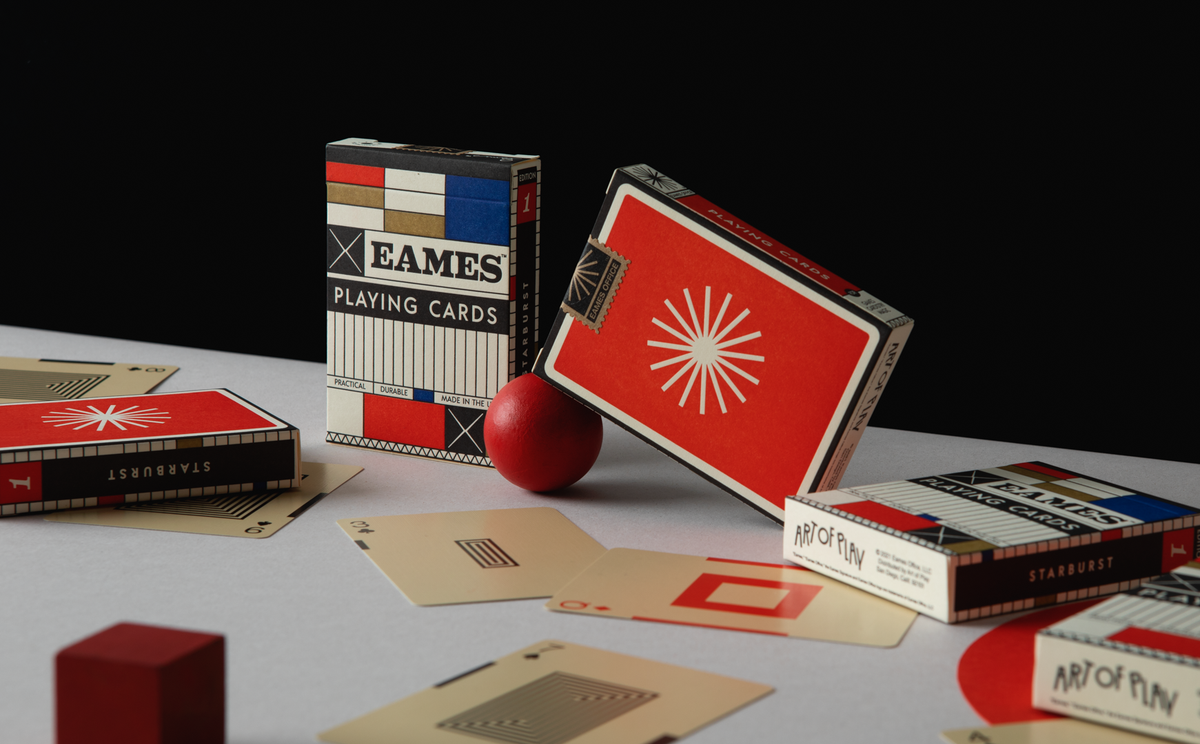 Eames "Starburst" Playing Cards | Art of Play
