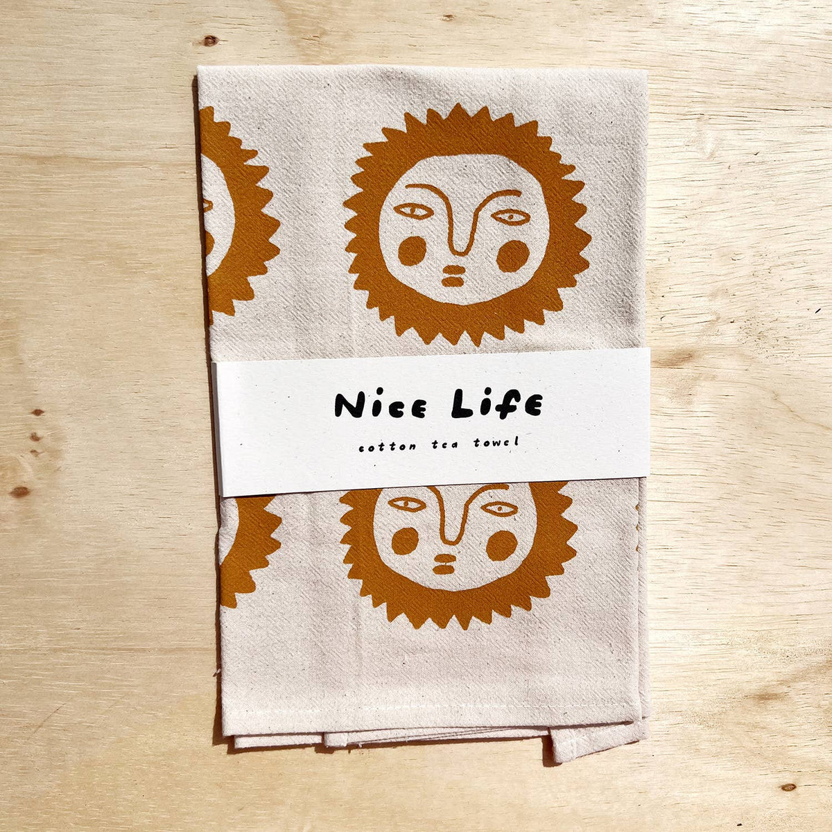 Sun tea towel | Nice life