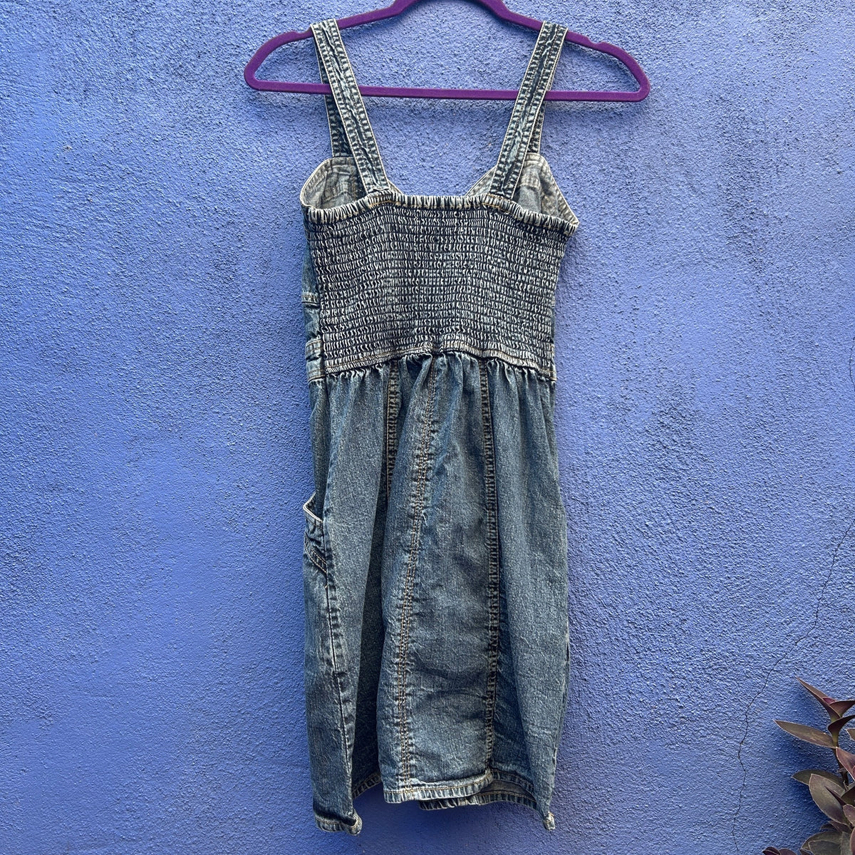 japna denim tank dress