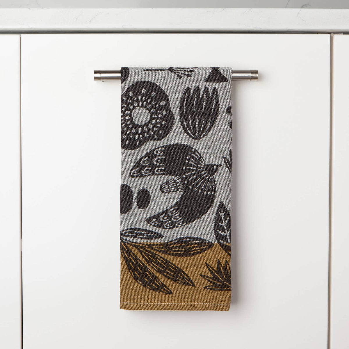Myth Woven Cotton Jacquard Dishtowel | Danica Studio