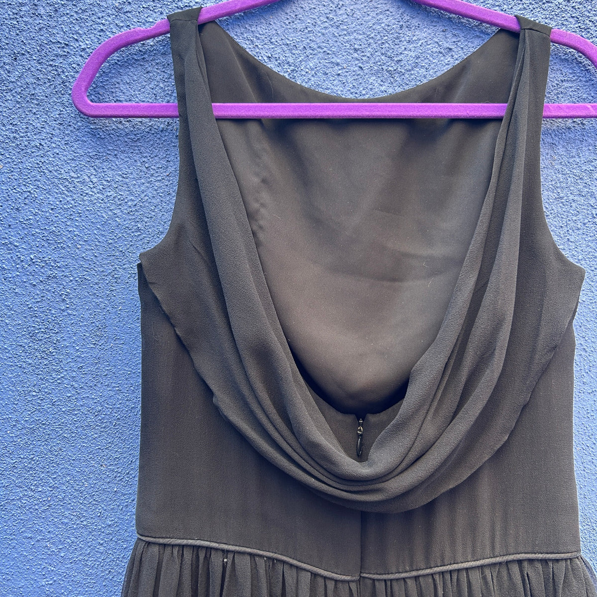 an original milly of new york vintage black cocktail dress