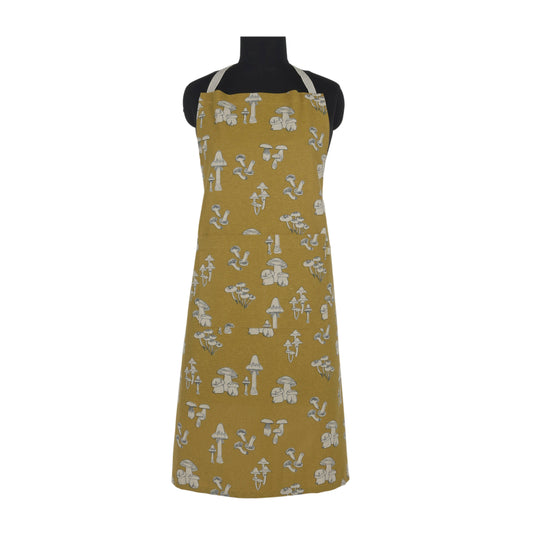Yellow Wild Mushroom Apron | Raine & Humble