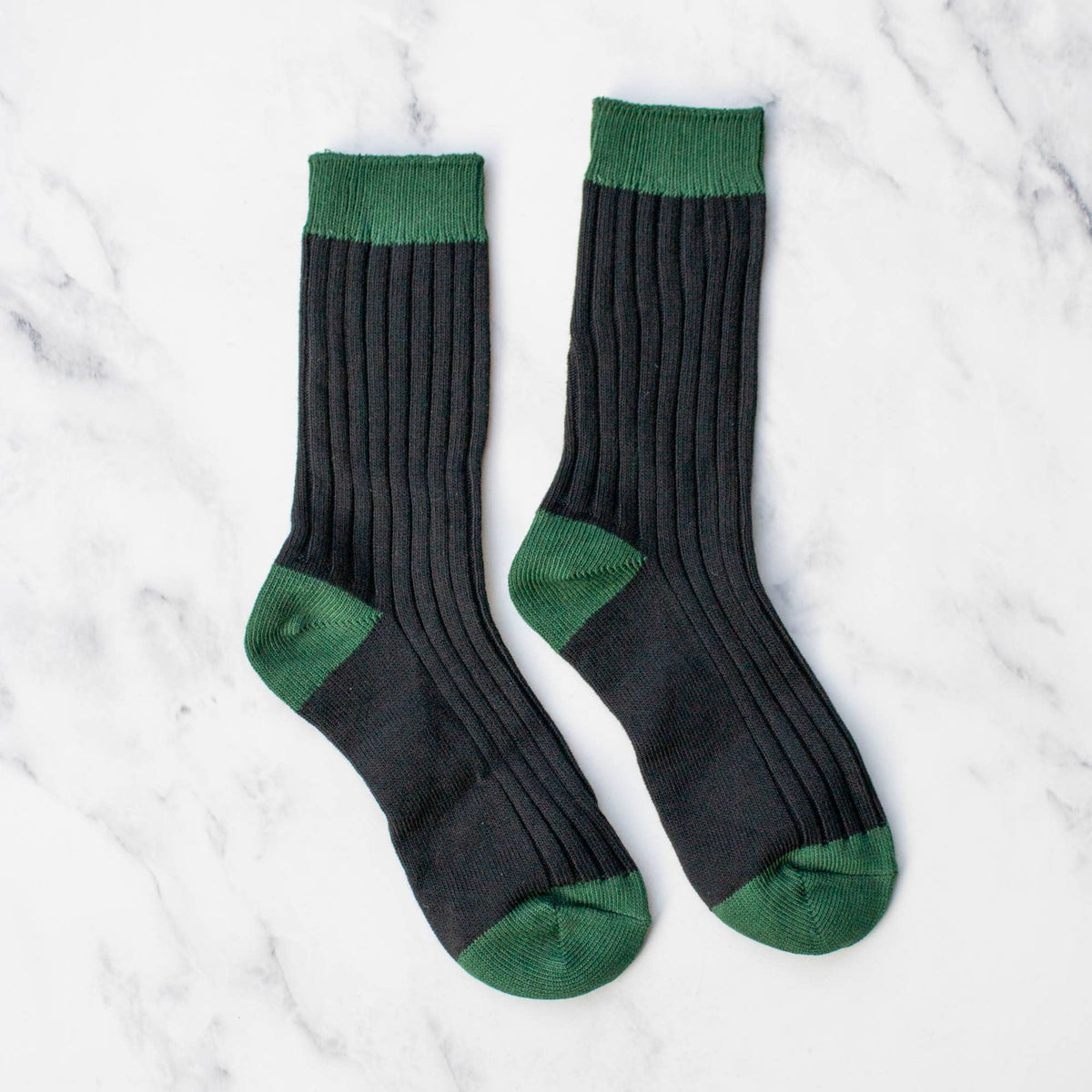 Tiepology | Women's 2 Tone Jacquard Casual Socks