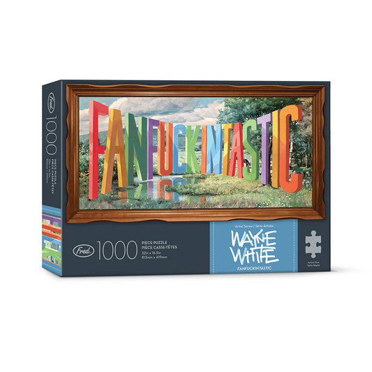 Fanfuckintastic Puzzle 1000 pc - Wayne White | Fred & Friends