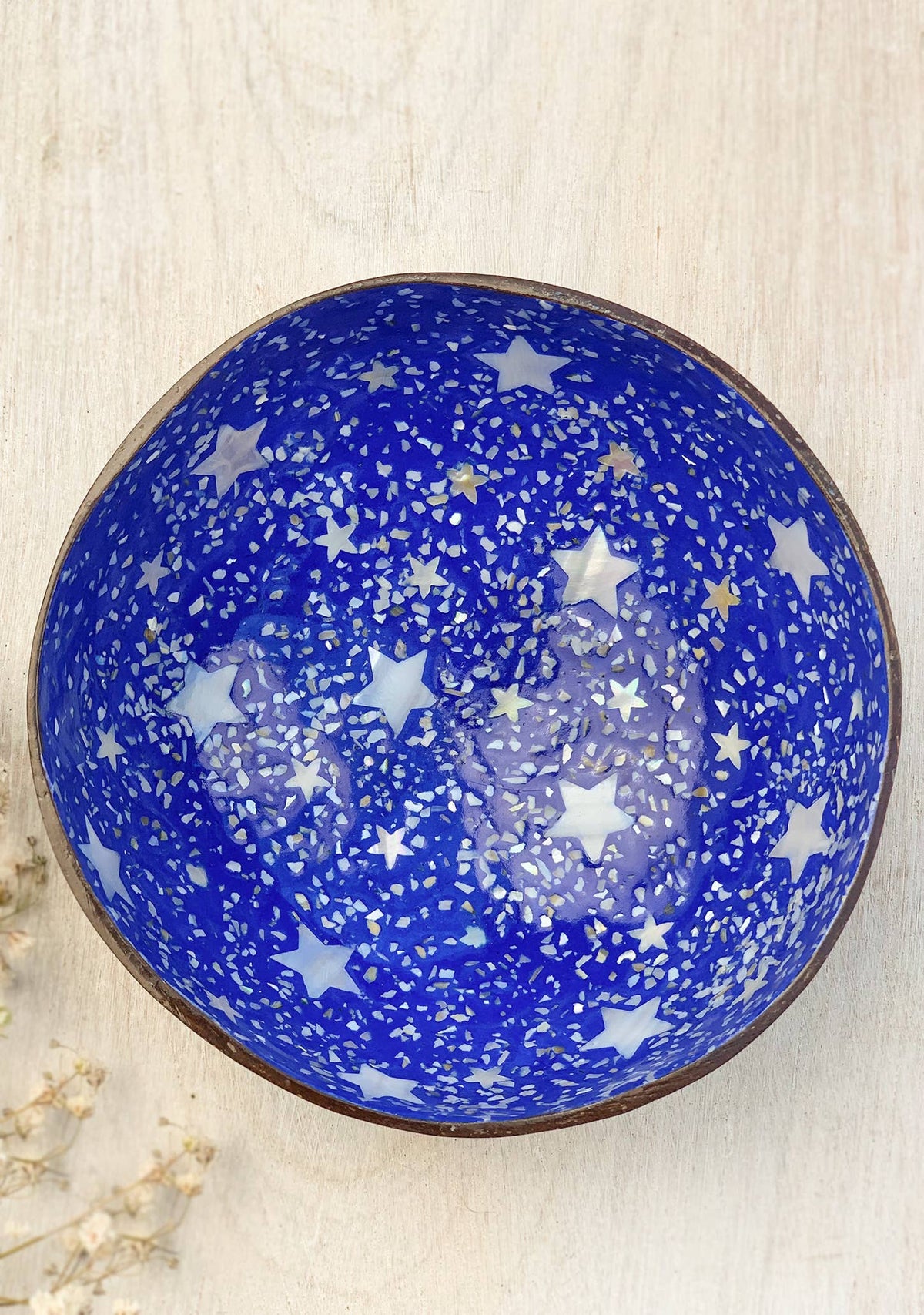 Coconut Bowl Shell Stars | Namaste