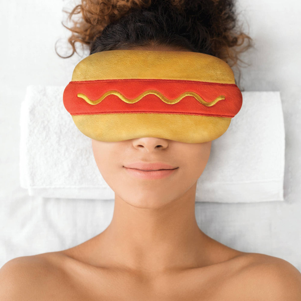 DREAM WEENIE Hot Dog  Hot/Cold Eye Pillow