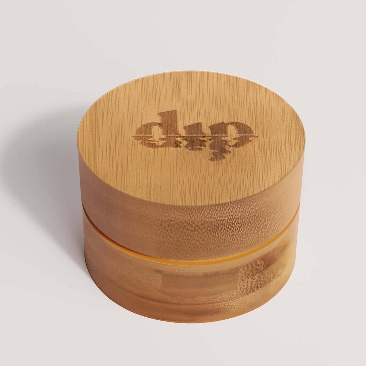 Mini Dip Bamboo Travel Case with Coaster