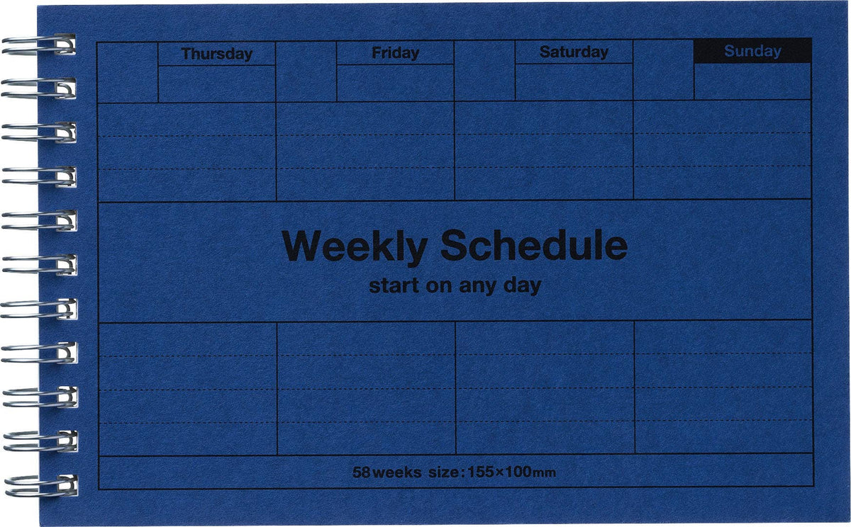 Mark's INC | Dayfree Weekly Schedule