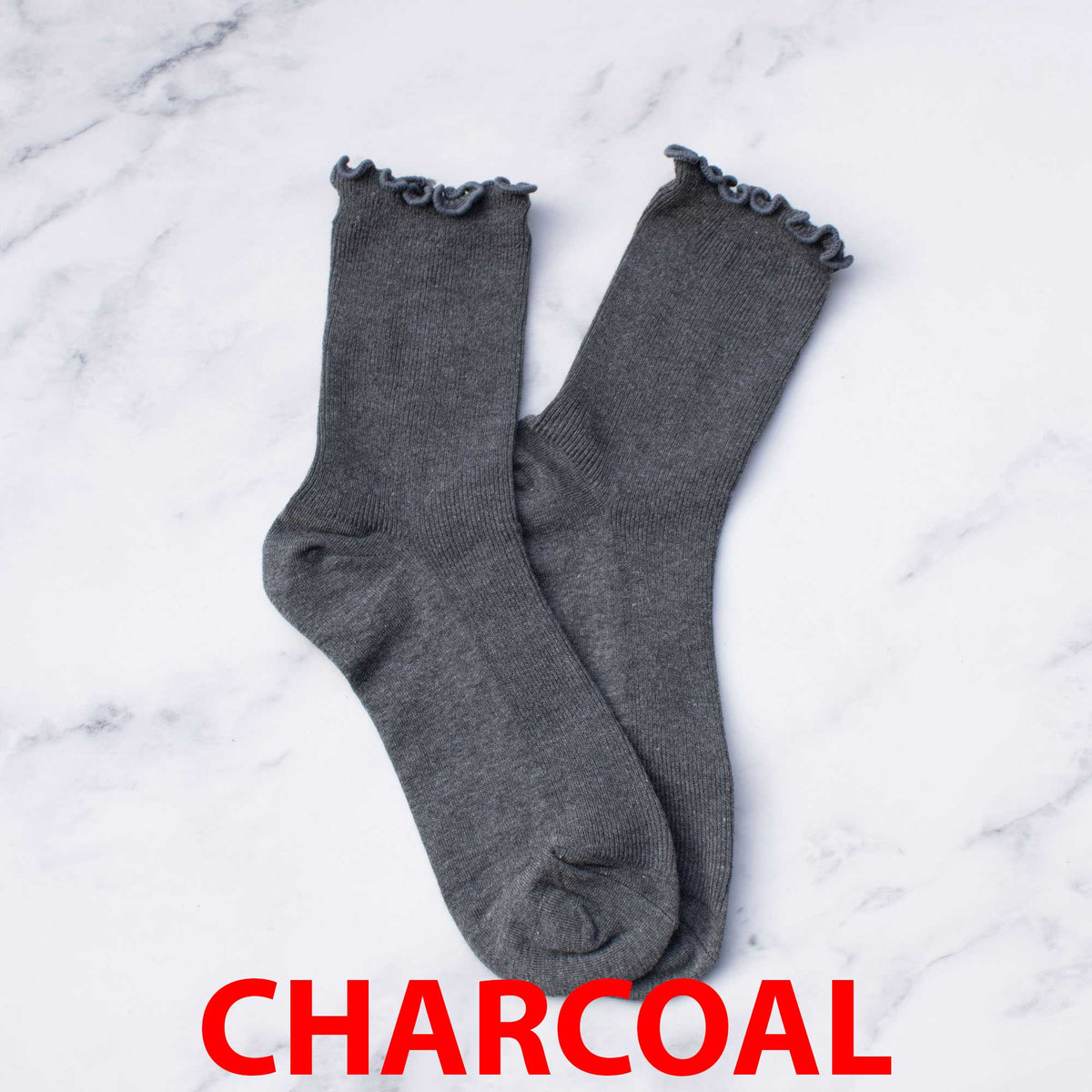 Wednesday Ruffle Socks - Tiepology