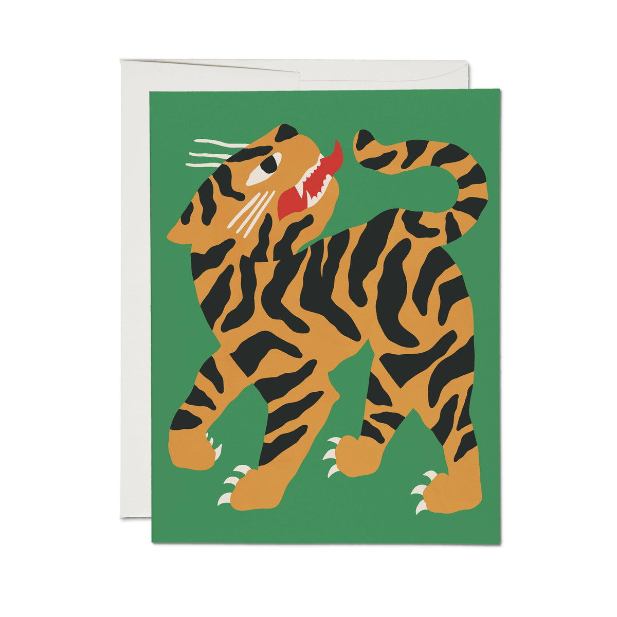 Growling Tiger | Red Cap Cards