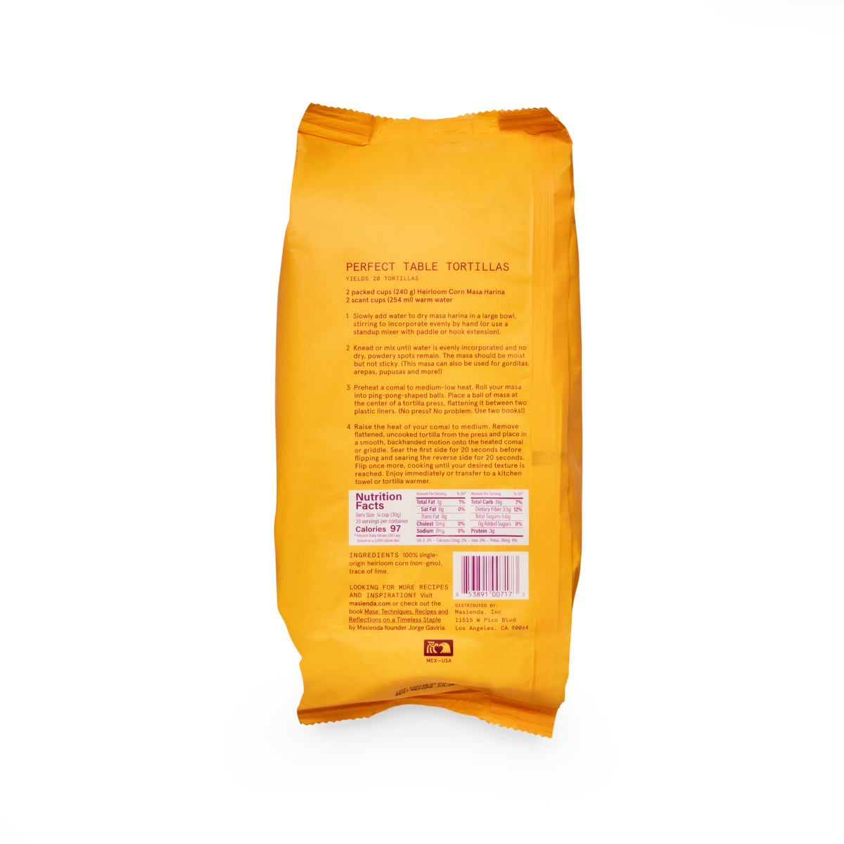 Heirloom Yellow Corn Masa Harina | Masienda