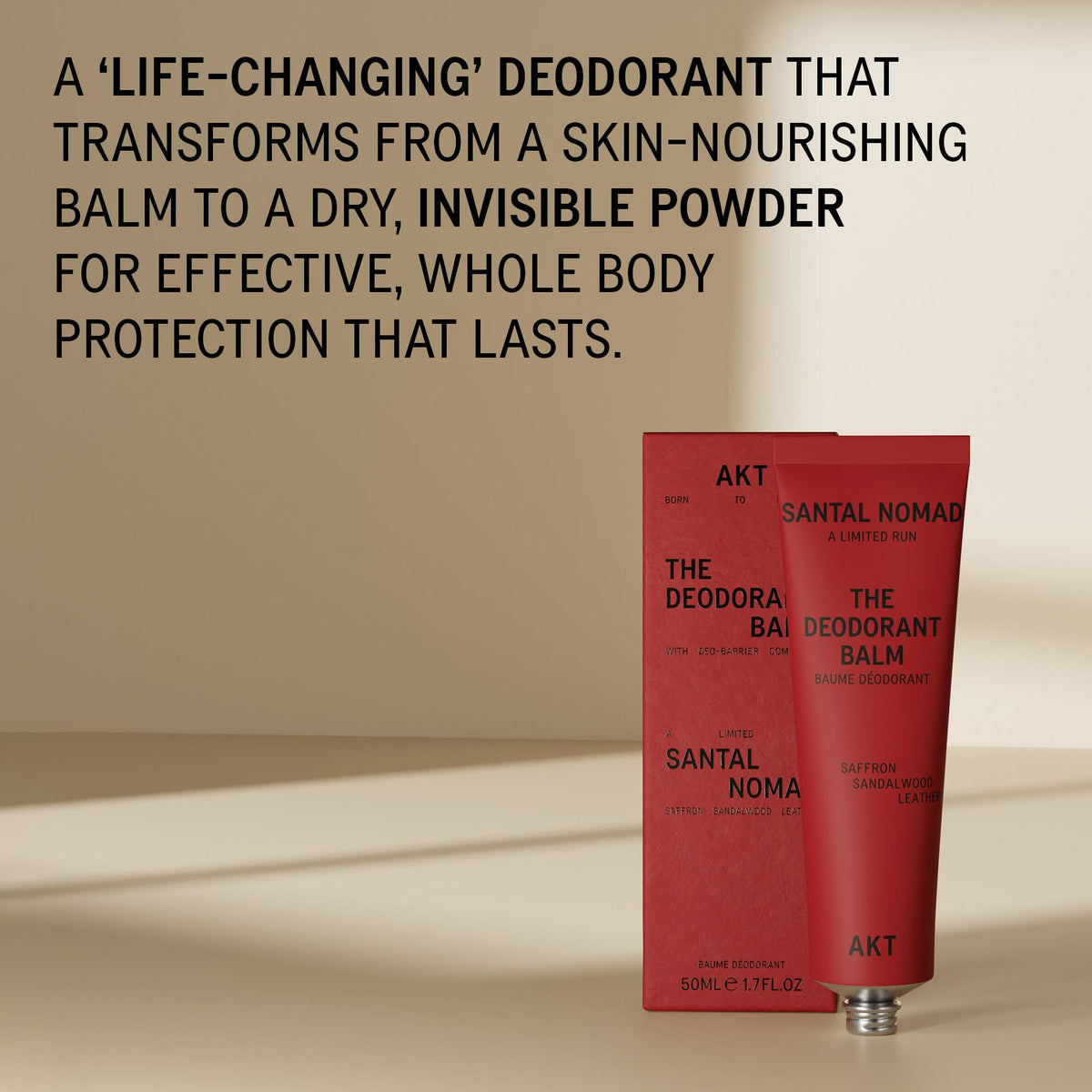 The Deodorant Balm Santal Nomad - Limited Run