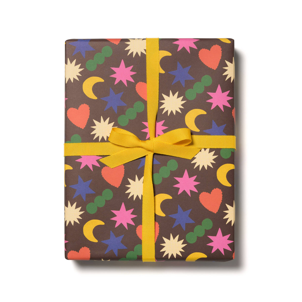 Red Cap Cards | Rainbow Charms wrapping paper