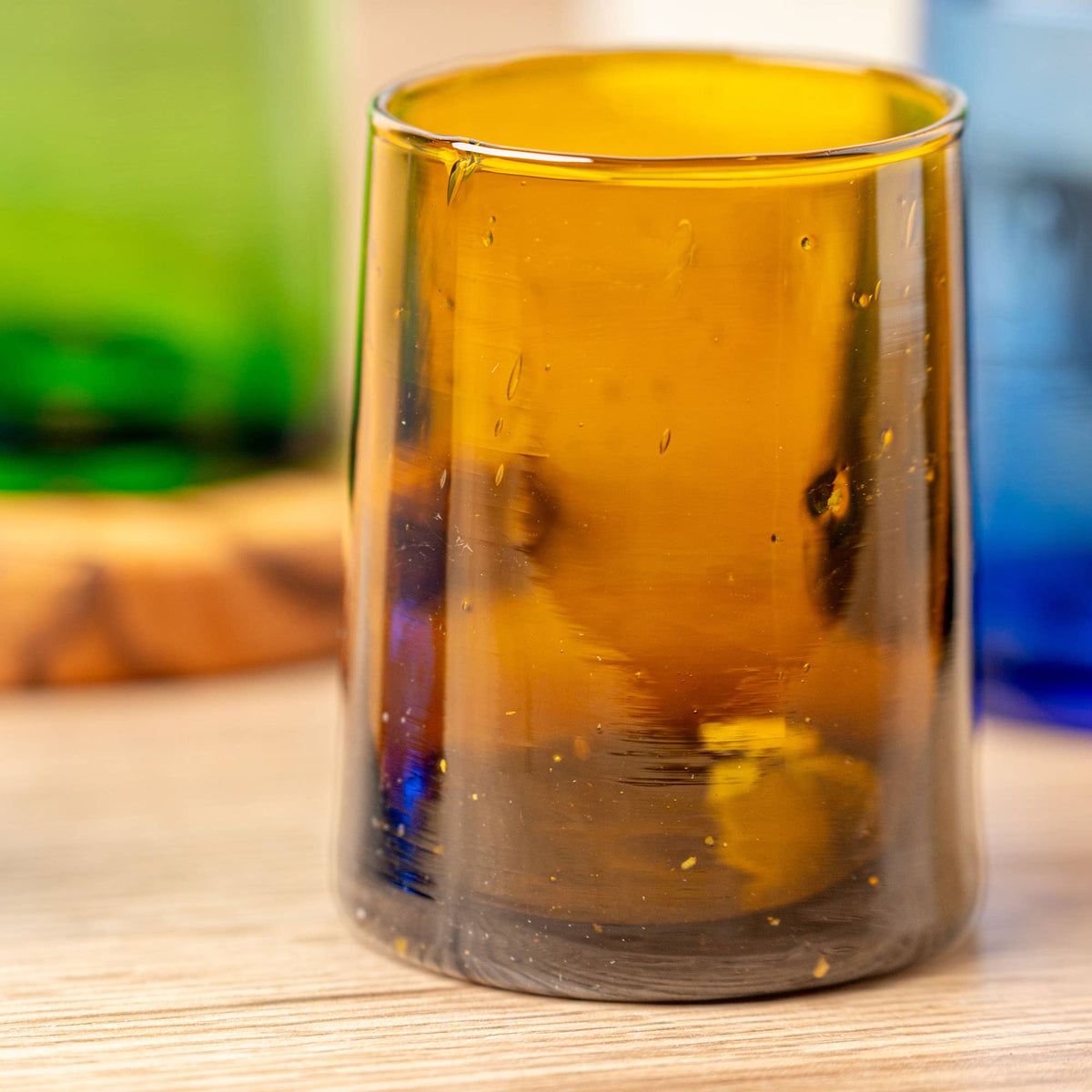 Amber Cone Moroccan Glassware Small | Verve Culture