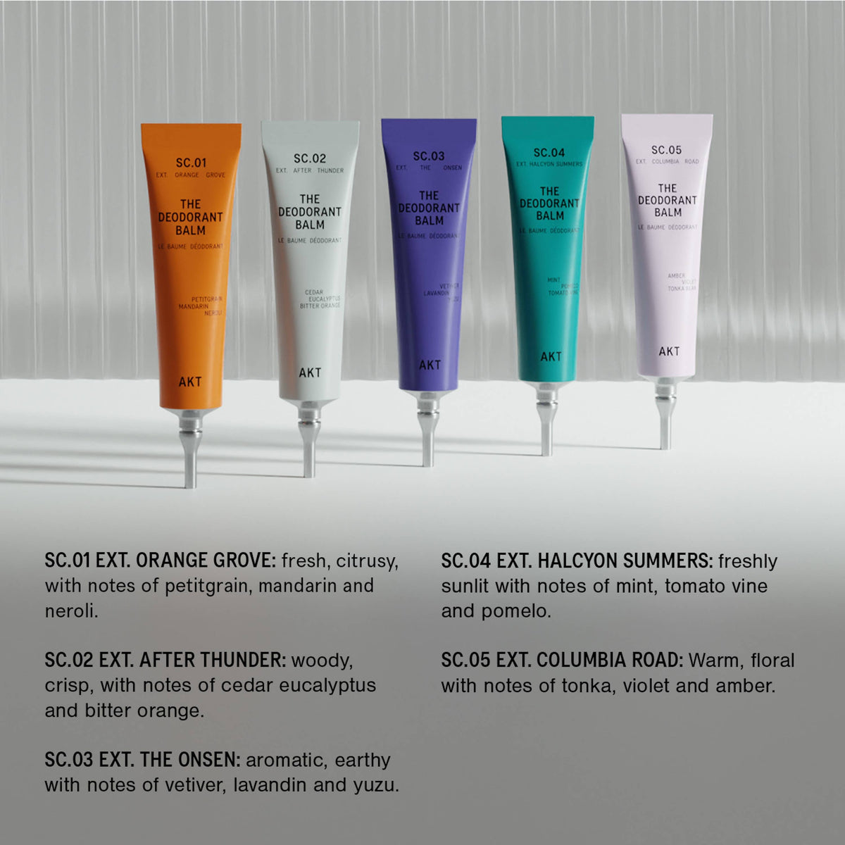 AKT |  Deodorant Discovery Set