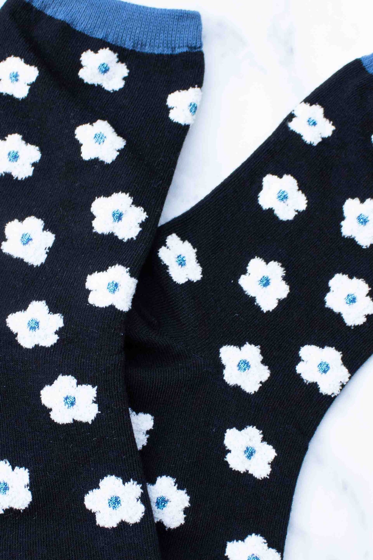 Pastel Color Mix Floral Socks - Tiepology