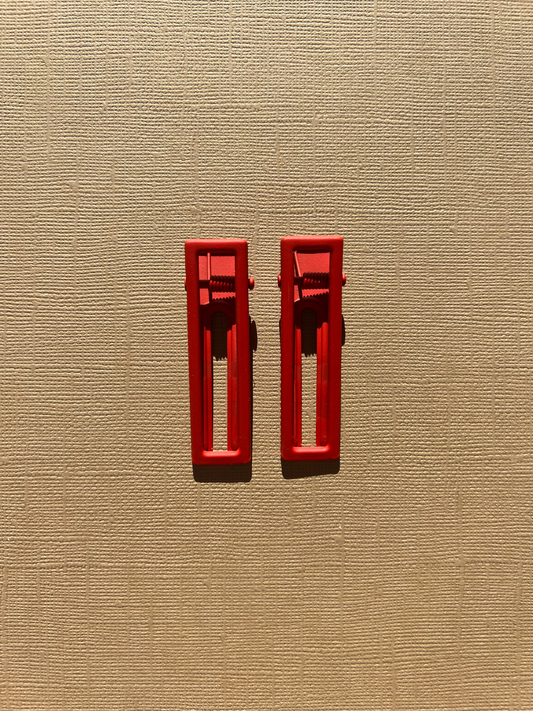 Lu Lu | Alligator Hair Clip | Heirloom Tomato | NAT + NOOR