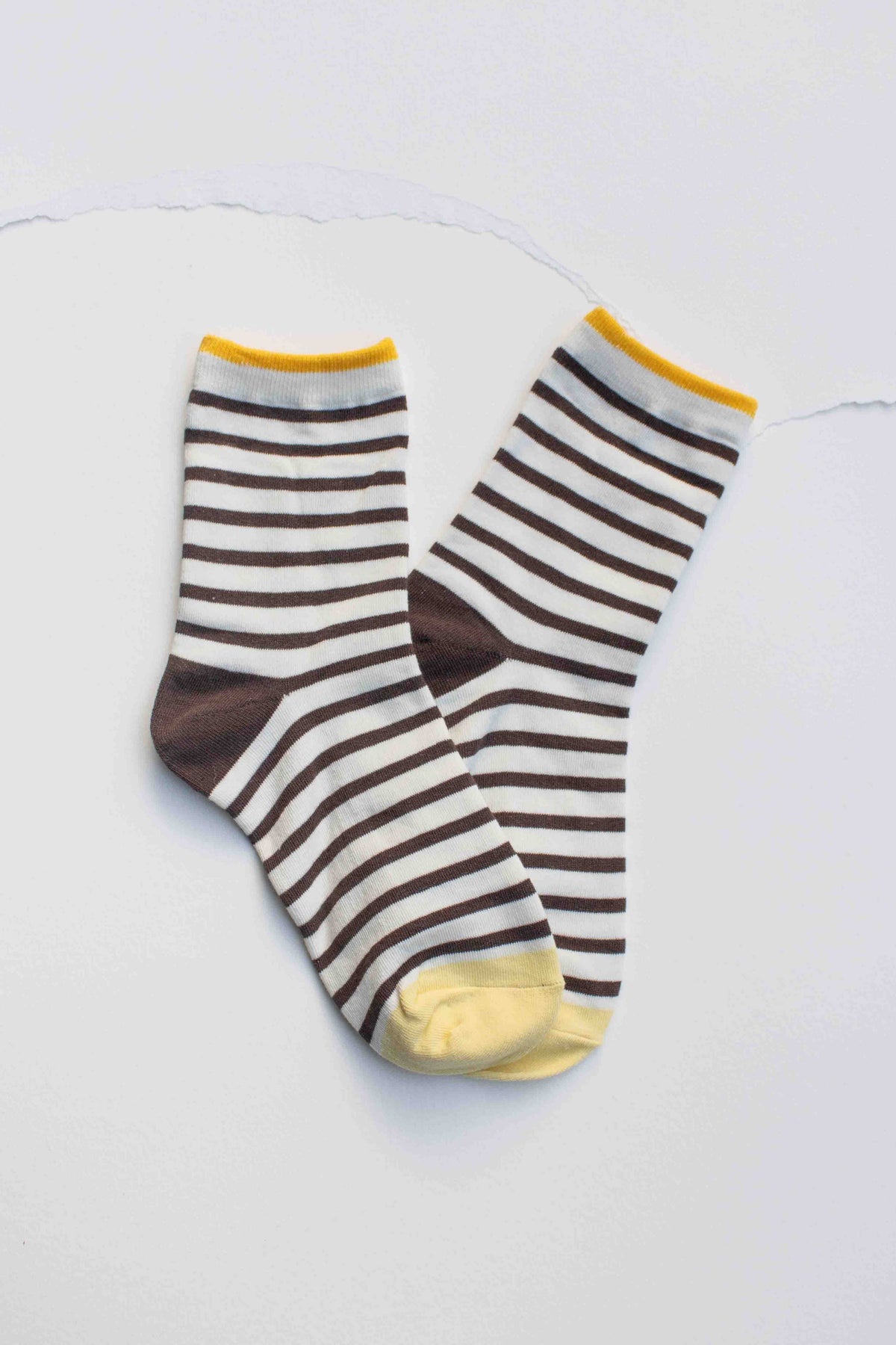 Classic Stripe Cotton Socks - Tiepology