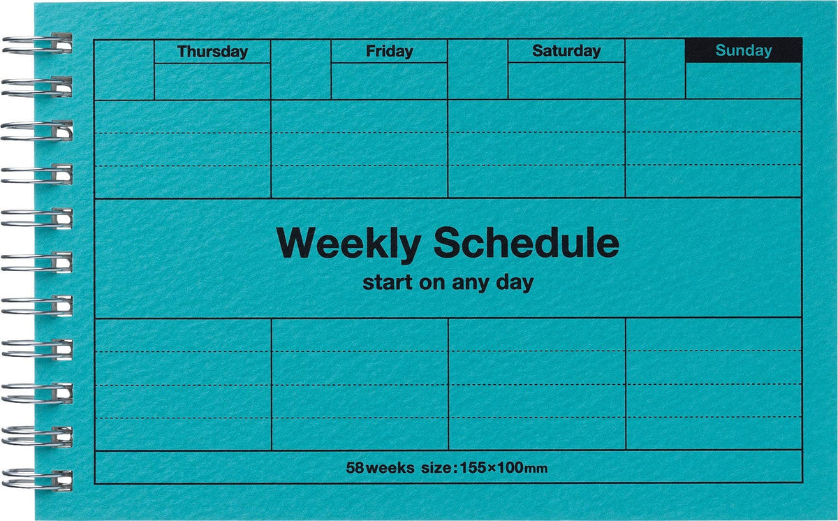Mark's INC | Dayfree Weekly Schedule